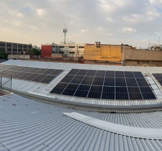 71 paneles · 545 W, Papeles Planos, CDMX 2022